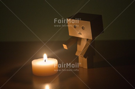 Fair Trade Photo Candle, Colour image, Condolence-Sympathy, Danboard, Fire, Flame, Horizontal, Seasons, Warmth, Winter