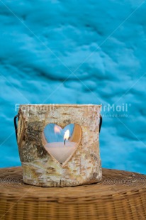 Fair Trade Photo Candle, Christmas, Colour image, Condolence-Sympathy, Flame, Heart, Love, Peru, South America, Thinking of you, Vertical