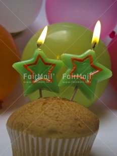 Fair Trade Photo Balloon, Birthday, Cake, Candle, Colour image, Congratulations, Party, Peru, South America, Star, Vertical