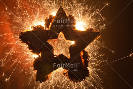 Fair Trade Photo Christmas, Firework, Horizontal, Indoor, New Year, Peru, Silhouette, South America, Star, Studio