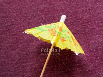 Fair Trade Photo Closeup, Horizontal, Peru, South America, Umbrella, Yellow