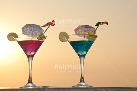 Fair Trade Photo Beach, Cocktail, Colour image, Holiday, Horizontal, Invitation, Love, Marriage, Party, Relax, Sea, Summer, Sunset, Travel, Valentines day, Wedding
