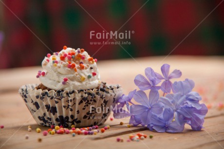 Fair Trade Photo Birthday, Colour image, Cupcake, Horizontal, Mothers day, Party, Peru, South America