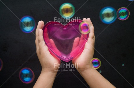 Fair Trade Photo Closeup, Dreaming, Heart, Horizontal, Love, Peru, Pink, Soapbubble, South America, Valentines day