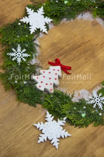 Fair Trade Photo Christmas, Colour image, Green, Peru, Red, South America, Star, Tree, Vertical