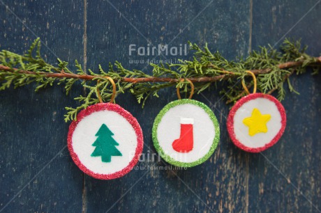 Fair Trade Photo Christmas, Christmas ball, Colour image, Horizontal, Peru, South America, Star, Tree