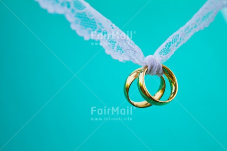 Fair Trade Photo Colour image, Gold, Green, Hanging, Horizontal, Love, Marriage, Peru, Ring, South America, Two, Wedding, White