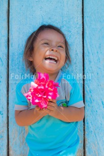 Fair Trade Photo Activity, Blue, Child, Colour image, Emotions, Fathers day, Flower, Girl, Happiness, Happy, Joy, Love, Mothers day, New beginning, New home, People, Peru, Pink, Sister, Smile, Smiling, Sorry, South America, Strength, Tarapoto travel, Thank you, Thinking of you, Vertical