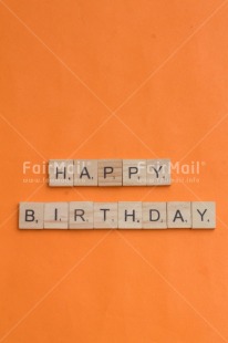 Fair Trade Photo Birthday, Colour image, Emotions, Happy, Letter, Object, Peru, Place, South America, Text, Vertical