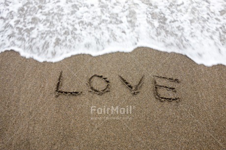 Fair Trade Photo Beach, Day, Horizontal, Letter, Love, Outdoor, Peru, Sea, South America, Valentines day, Water