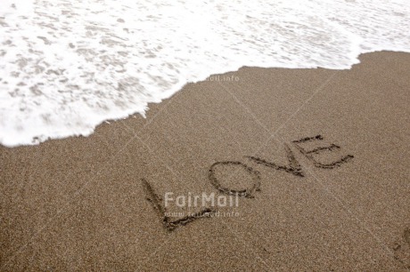 Fair Trade Photo Beach, Day, Horizontal, Letter, Love, Outdoor, Peru, Sea, South America, Valentines day, Water