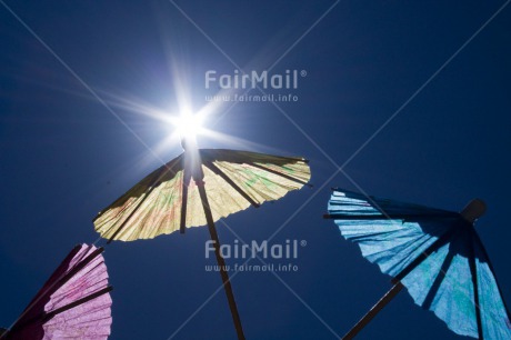 Fair Trade Photo Birthday, Colour image, Light, Party, Peru, Sky, South America, Umbrella