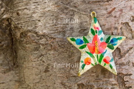 Fair Trade Photo Christmas, Closeup, Colour image, Horizontal, Peru, Shooting style, South America, Star, Tree