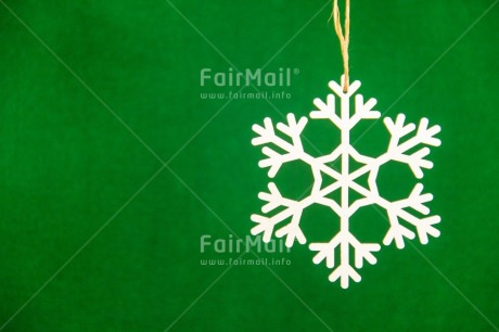 Fair Trade Photo Christmas, Christmas decoration, Colour, Green, Object, Snowflake
