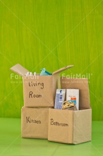Fair Trade Photo Box, Colour image, Green, Moving, New home, Peru, South America, Vertical, Welcome home