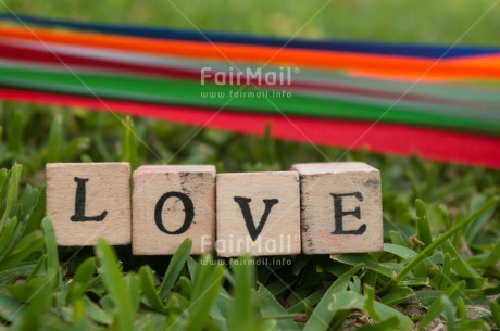 Fair Trade Photo Colour image, Colourful, Green, Horizontal, Letter, Love, Peru, South America, Valentines day