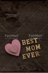 Fair Trade Photo Brown, Colour image, Heart, Horizontal, Letters, Love, Mothers day, Peru, Pink, South America, Text, Vertical, Wood