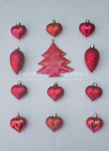 Fair Trade Photo Christmas, Colour image, Heart, Peru, Red, South America, Tree, Vertical, White