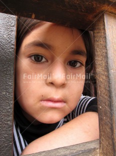Fair Trade Photo 55-60 years, Activity, Emotions, Latin, Looking at camera, One boy, People, Portrait headshot, Sadness, Vertical