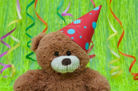 Fair Trade Photo Birthday, Closeup, Colour image, Green, Hat, Horizontal, Party, Peru, South America, Studio