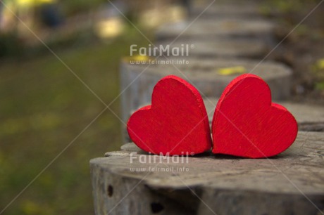 Fair Trade Photo Colour image, Day, Fathers day, Heart, Horizontal, Mothers day, Nature, Outdoor, Path, Peru, Red, South America, Two, Valentines day, Wood