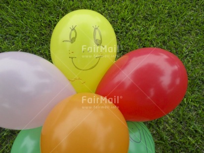 Fair Trade Photo Balloon, Birthday, Colour image, Day, Horizontal, Invitation, Multi-coloured, Outdoor, Party, Peru, Smile, Smiling, South America