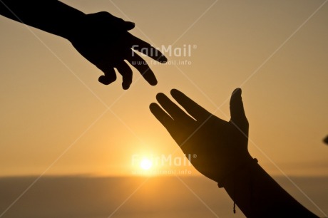 Fair Trade Photo Body, Colour image, Friendship, Hand, Help, Hope, Horizontal, Nature, People, Peru, Place, Shooting style, Silhouette, Sky, Solidarity, South America, Sunset, Together, Union, Values