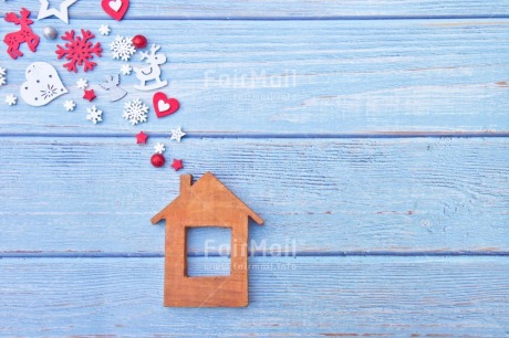 Fair Trade Photo Activity, Adjective, Animals, Blue, Celebrating, Christmas, Christmas decoration, Colour, Heart, Home, Horizontal, House, Nature, Object, Place, Present, Reindeer, Snowflake, Star, White, Wood