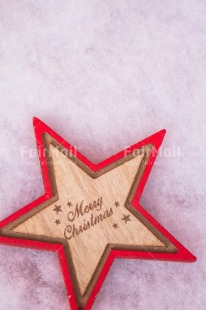 Fair Trade Photo Christmas, Christmas decoration, Colour, Letter, Object, Red, Snow, Star, Text