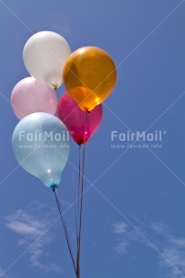 Fair Trade Photo Balloon, Birthday, Colour image, Colourful, Day, Invitation, Multi-coloured, Outdoor, Party, Peru, Seasons, Sky, South America, Summer, Vertical