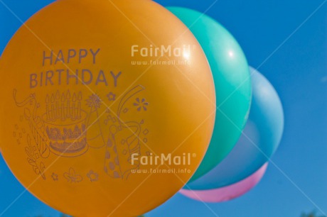 Fair Trade Photo Balloon, Birthday, Colour image, Colourful, Congratulations, Horizontal, Letter, Outdoor, Party, Peru, Seasons, Sky, South America, Summer