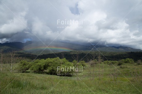 Fair Trade Photo Clouds, Colour image, Horizontal, Peru, Rainbow, Rural, Scenic, Sky, South America, Travel