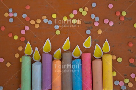 Fair Trade Photo Birthday, Candle, Colour image, Horizontal, Invitation, Party, Peru, South America