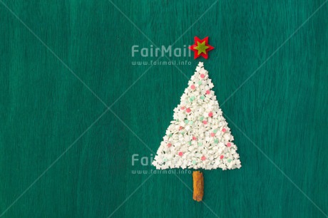 Fair Trade Photo Christmas, Colour image, Green, Horizontal, Indoor, Peru, Seasons, South America, Star, Tree, White, Winter