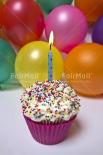 Fair Trade Photo Balloon, Birthday, Cake, Candle, Colour image, Colourful, Day, Horizontal, Indoor, Invitation, Multi-coloured, Party, Peru, South America, Studio, Tabletop