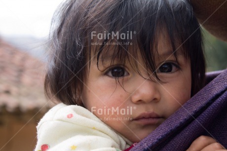 Fair Trade Photo Activity, Closeup, Colour image, Horizontal, Latin, Looking at camera, One child, Peru, South America