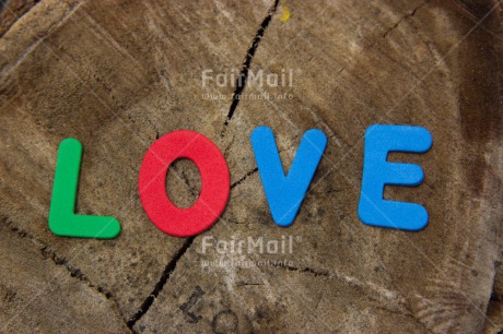 Fair Trade Photo Colour image, Horizontal, Letter, Love, Peru, South America, Valentines day, Wood