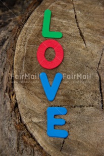Fair Trade Photo Letter, Love, Peru, South America, Valentines day, Vertical, Wood