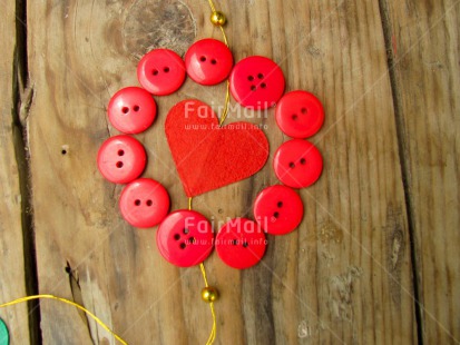 Fair Trade Photo Button, Colour image, Heart, Horizontal, Love, Peru, Red, South America, Valentines day