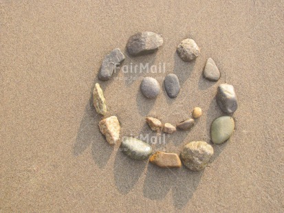 Fair Trade Photo Beach, Colour image, Day, Face, Holiday, Horizontal, Ocean, Peru, Sand, Sea, Seasons, Smile, Smiling, South America, Stone, Summer, Water