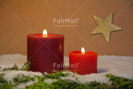 Fair Trade Photo Candle, Christmas, Closeup, Colour image, Flame, Horizontal, Shooting style, Star