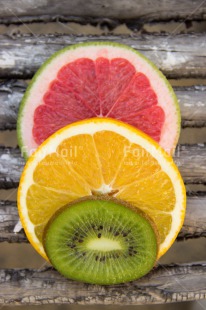 Fair Trade Photo Colour image, Food and alimentation, Fruits, Grape, Health, Kiwi, Orange, Peru, South America, Vertical, Wellness