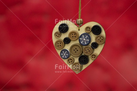 Fair Trade Photo Button, Heart, Love, Valentines day