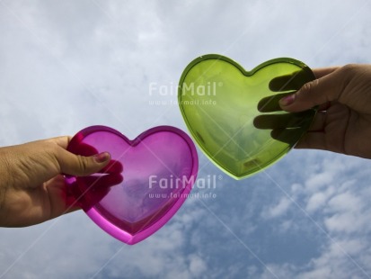 Fair Trade Photo Colour image, Friendship, Hand, Heart, Horizontal, Love, Outdoor, Peru, Seasons, Sky, South America, Summer, Tabletop, Together, Valentines day