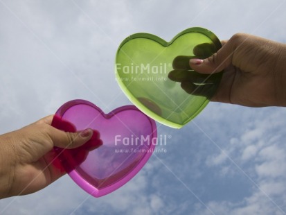 Fair Trade Photo Colour image, Hand, Heart, Horizontal, Love, Outdoor, Peru, Seasons, Sky, South America, Summer, Tabletop, Together, Valentines day