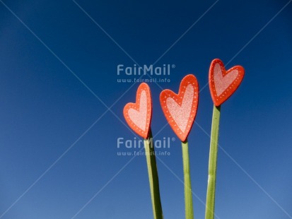 Fair Trade Photo Blue, Colour image, Day, Heart, Horizontal, Love, Outdoor, Peru, Red, Sky, South America, Valentines day