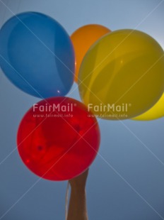 Fair Trade Photo Balloon, Birthday, Closeup, Day, Invitation, Outdoor, Party, Peru, Sky, South America, Summer, Vertical