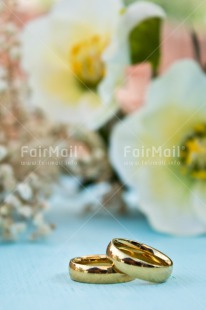 Fair Trade Photo Colour image, Flowers, Gold, Love, Marriage, Peru, Ring, South America, Two, Vertical, Wedding