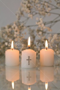 Fair Trade Photo Candle, Christianity, Colour image, Communion, Condolence-Sympathy, Confirmation, Cross, Flame, Flowers, Light, Peace, Peru, Religion, South America, Vertical, White
