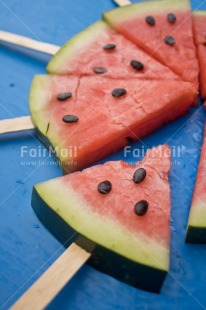 Fair Trade Photo Activity, Blue, Colour, Colour image, Dreaming, Dreams, Emotions, Food, Food and alimentation, Fresh, Fruit, Happiness, Object, Peru, Place, Red, Seasons, Seed, South America, Summer, Watermelon